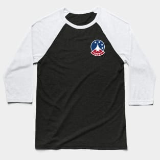 F-15 Eagle Patch (small logo) Baseball T-Shirt